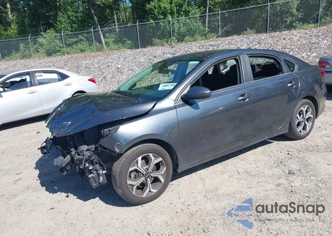 2021 Kia Forte Lxs из США, поврежденный, VIN 3KPF24ADXME339150